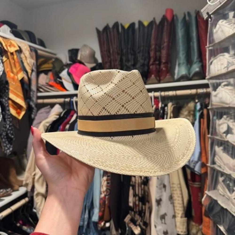 American Hat Co straw cowboy hat